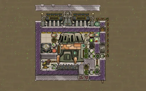 研究性反应堆, an Oxygen Not Included blueprint