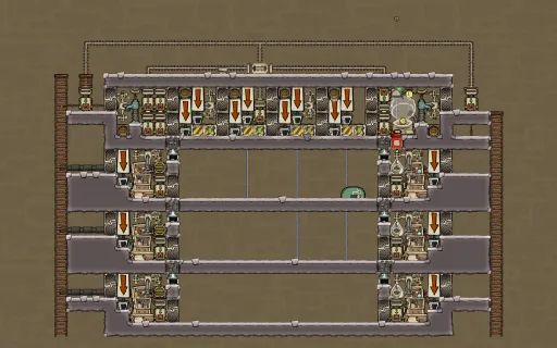 Puft Ranch, an Oxygen Not Included blueprint